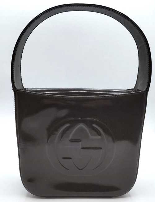 グッチ買取 ハンドバッグダークブラウン